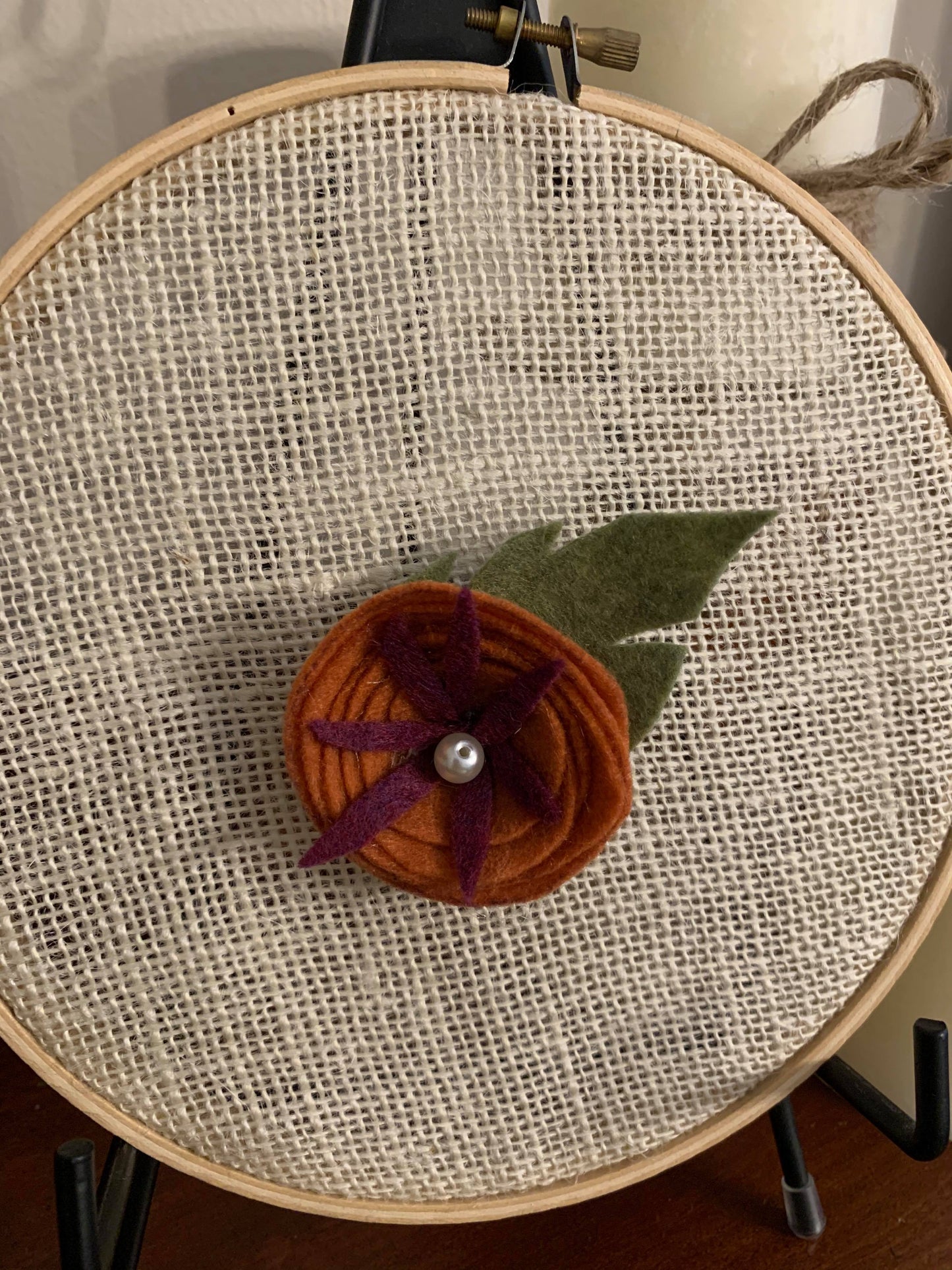 Sweet & Simple Felt Brooch