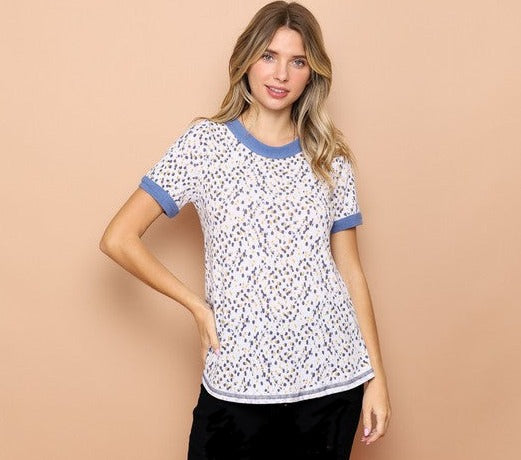 The Watercolor Top - Ivory