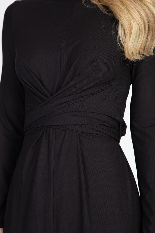 Classically Black Dress