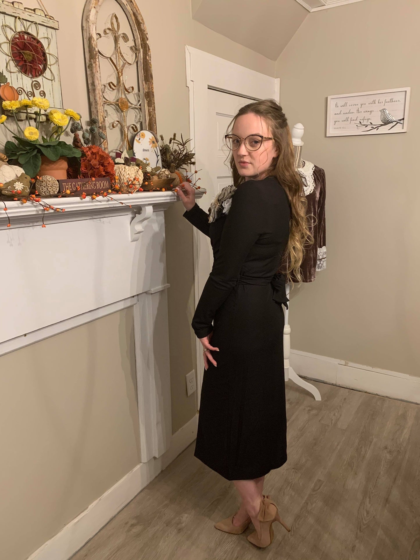 Classically Black Dress