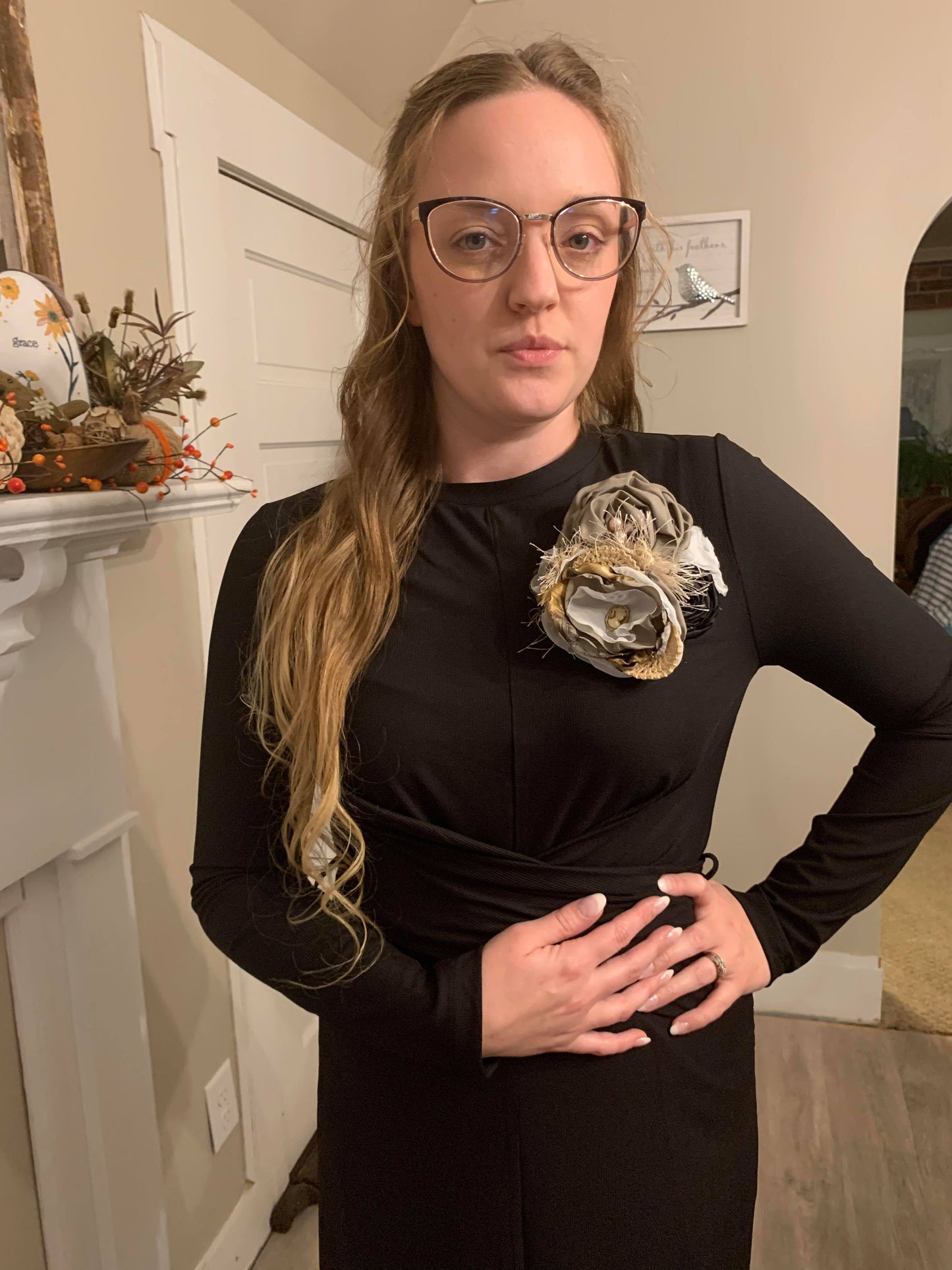 Classically Black Dress