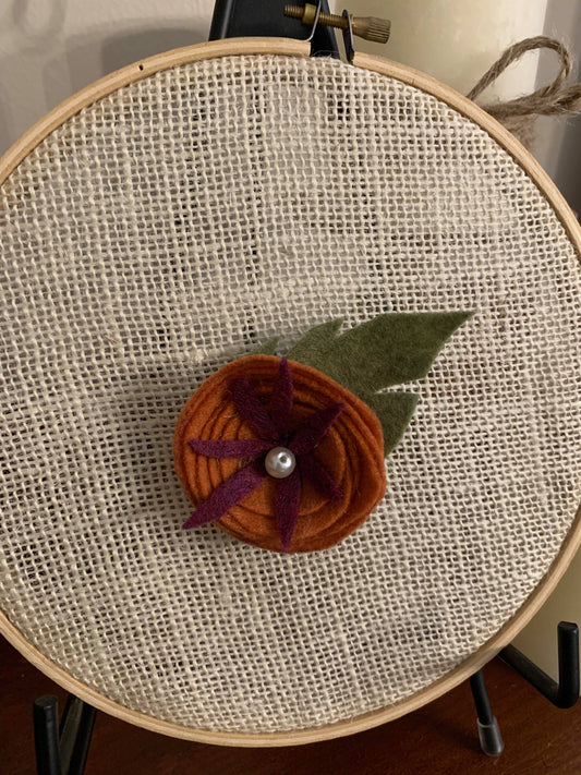 Sweet & Simple Felt Brooch