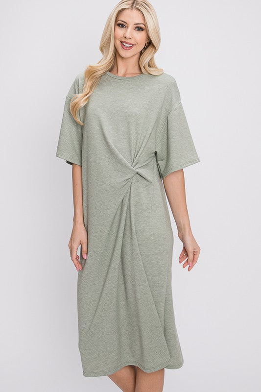 The Addison Dress (Sage)