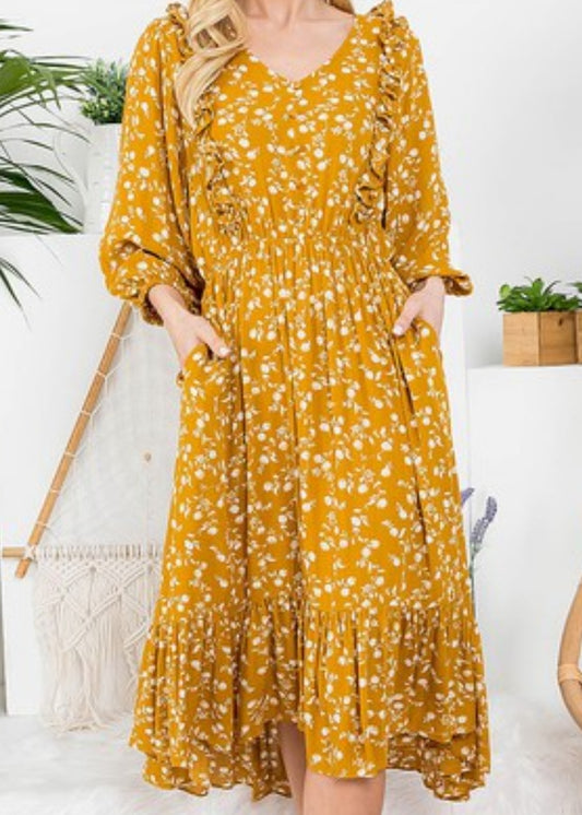 The Golden Prairie Dress