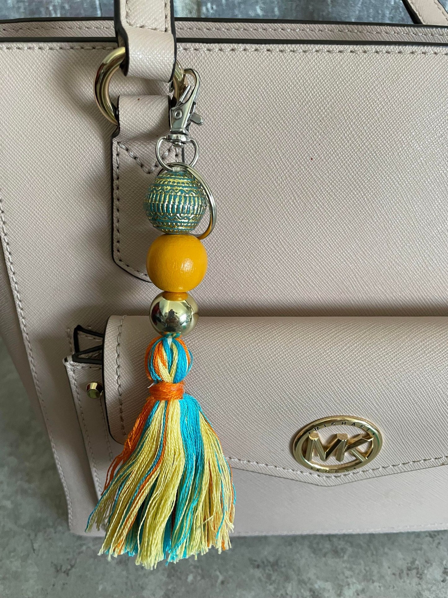 Tassle Keychain