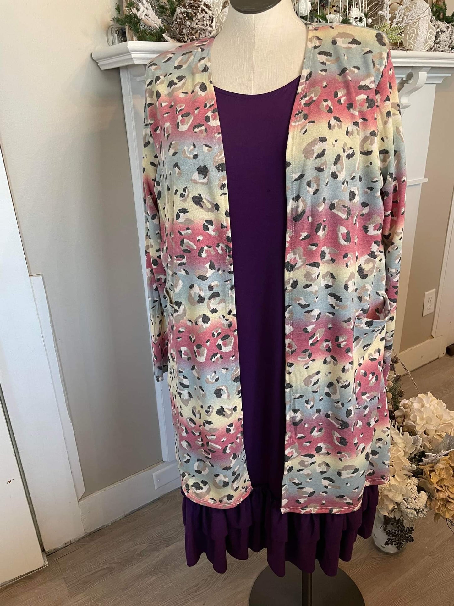 Rainbow Spring Cardigan