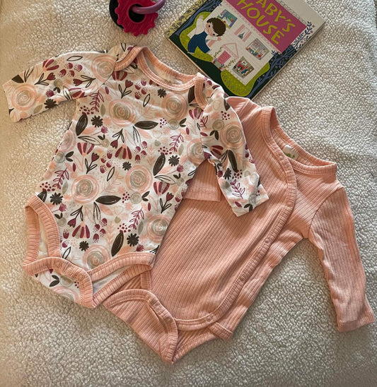 Floral Bodysuit Set