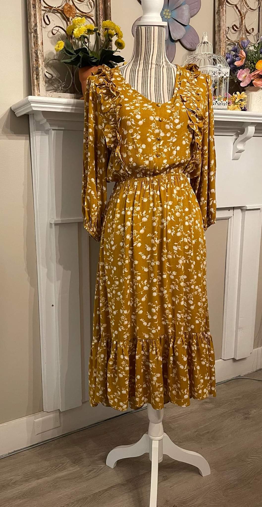 The Golden Prairie Dress