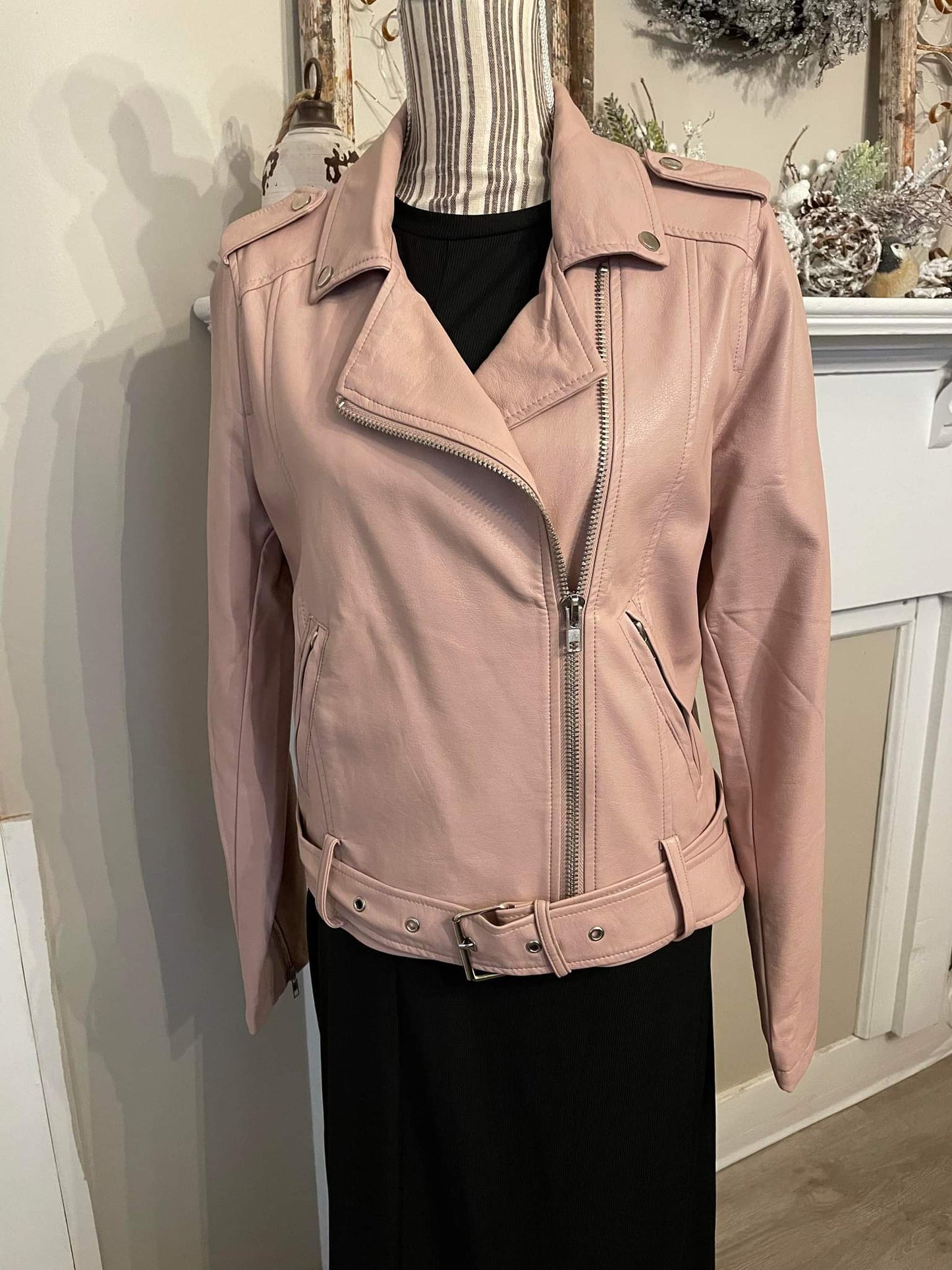 Sandy Leather Jacket